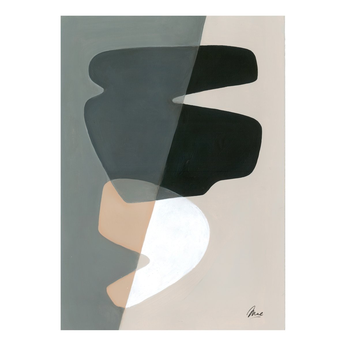 Paper Collective Composition 02 plakat 50×70 cm