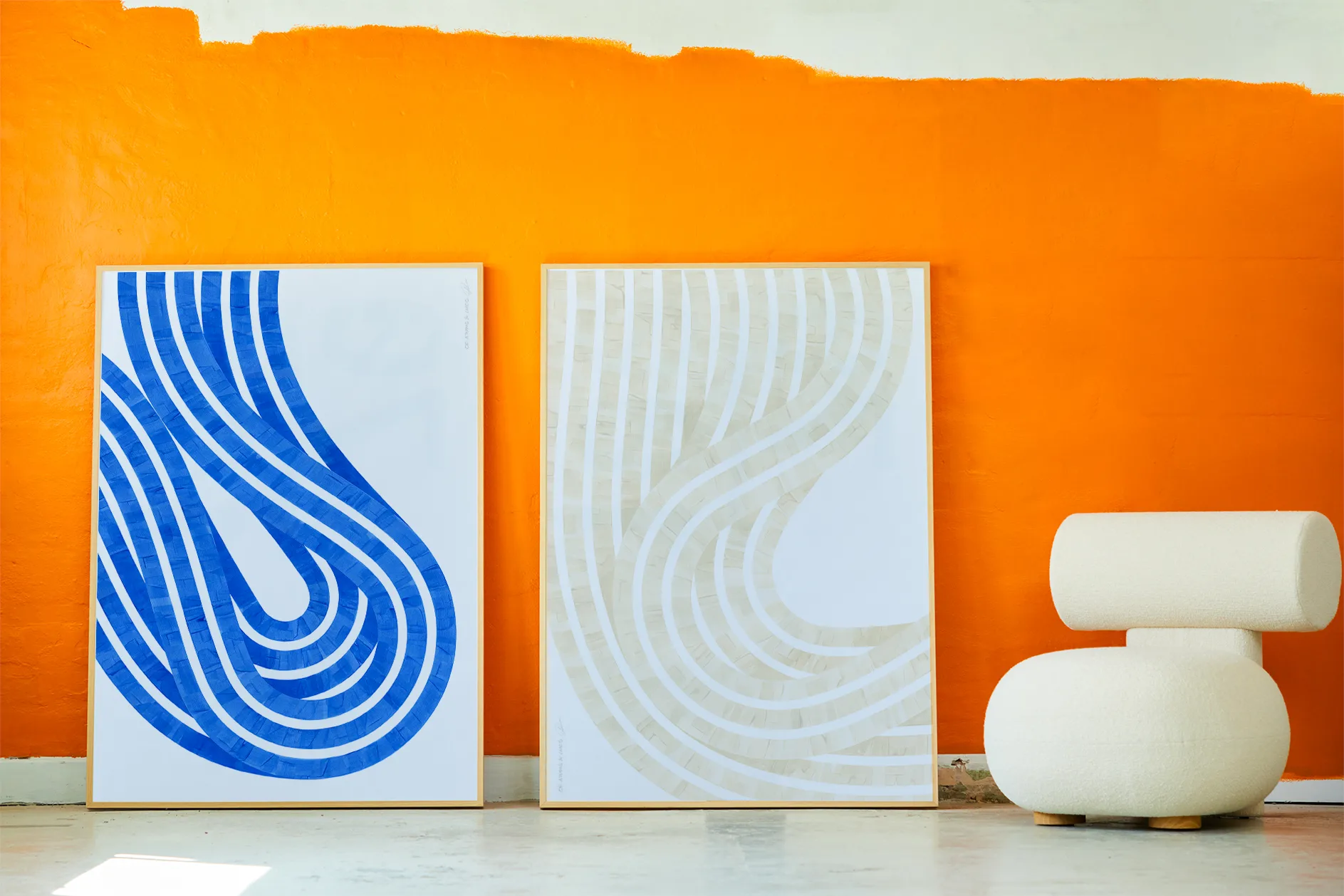 Entropy Blue 02 plakat, 30x40 cm Paper Collective