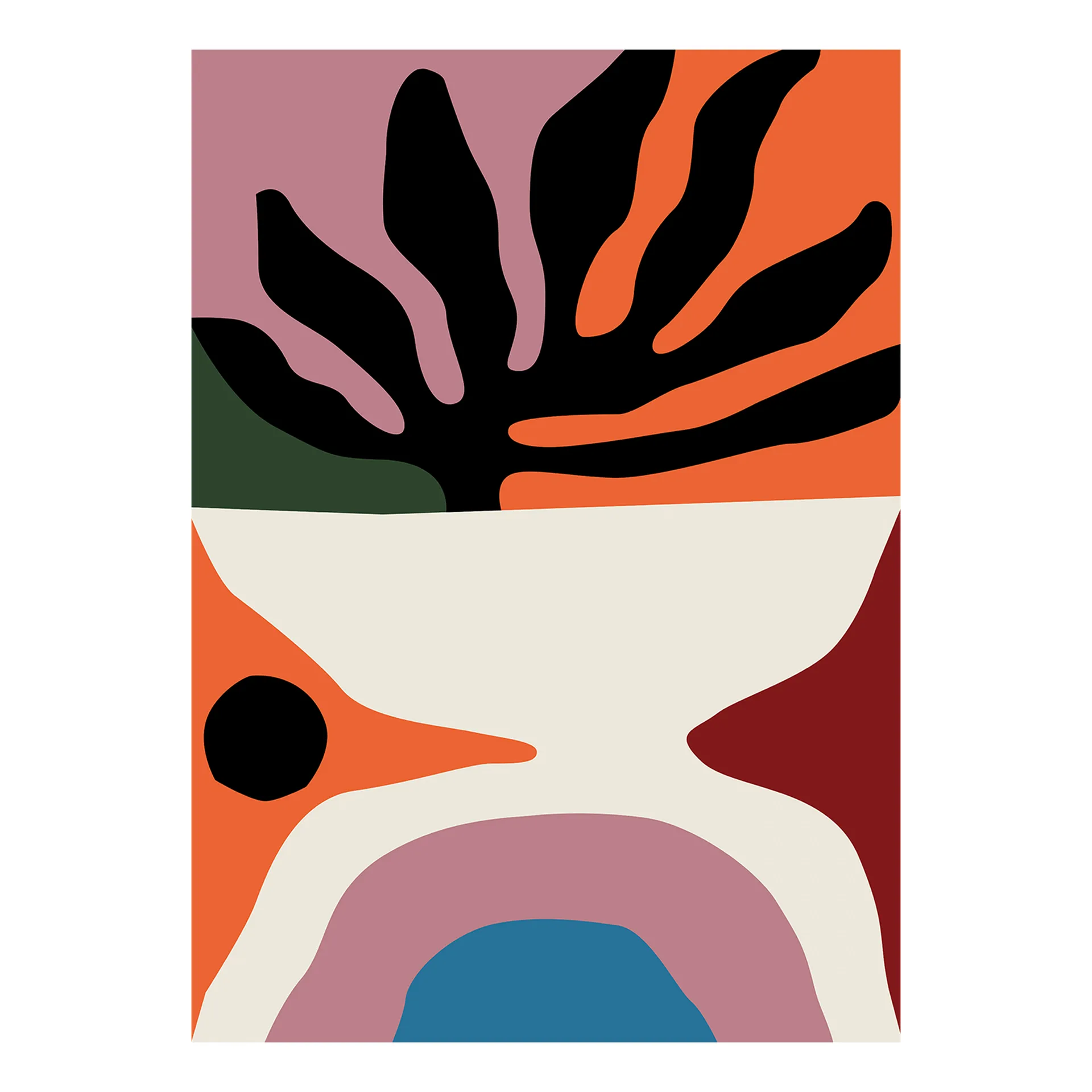 Flora plakat, 50x70 cm Paper Collective
