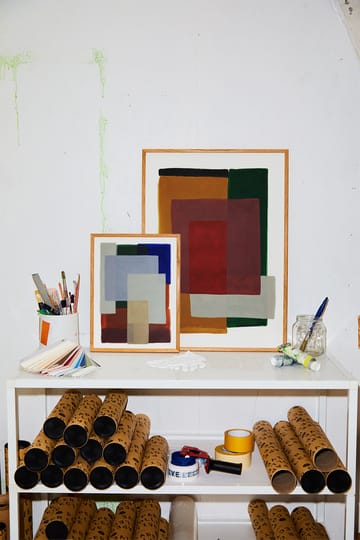 Layers 02 plakat - 30x40 cm - Paper Collective