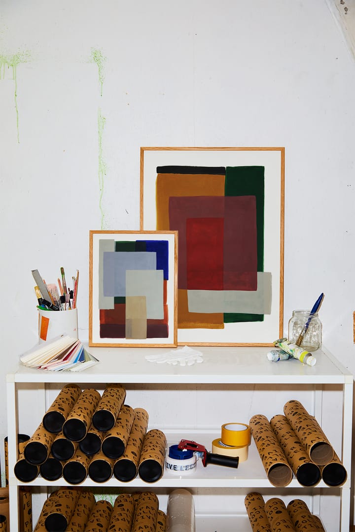 Layers 02 plakat, 30x40 cm Paper Collective