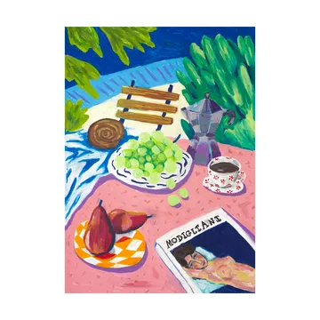 Modigliani in the Garden plakat - 30x40 cm - Paper Collective