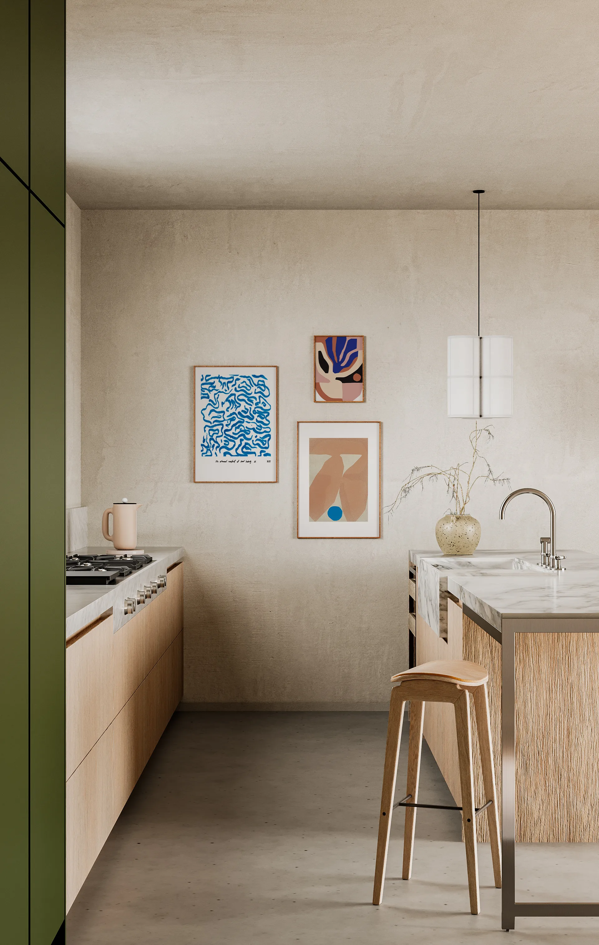 Monstera plakat, 30x40 cm Paper Collective