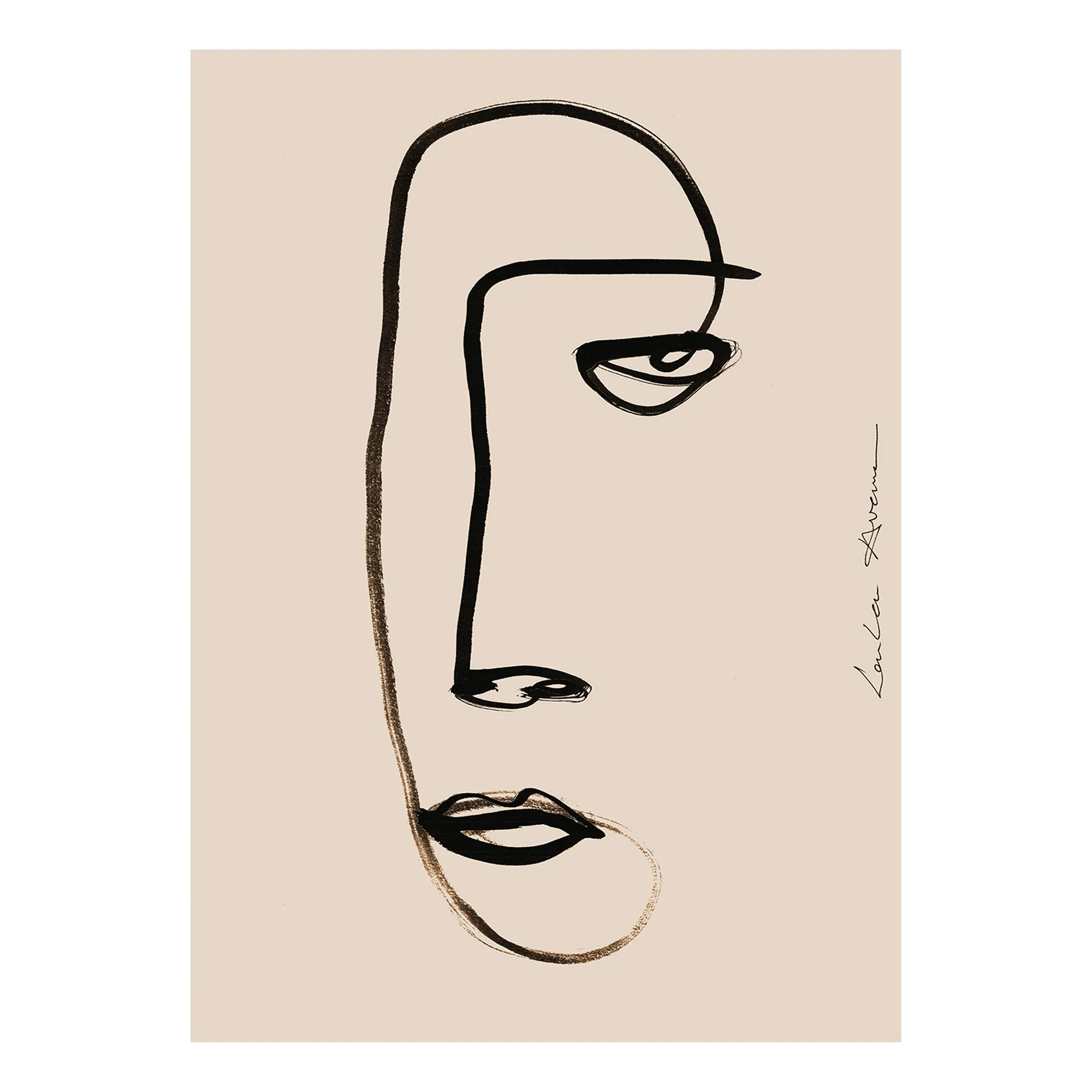 Serious Dreamer plakat, 70x100 cm Paper Collective