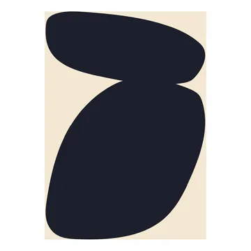 Solid Shapes 03 plakat - 70x100 cm - Paper Collective