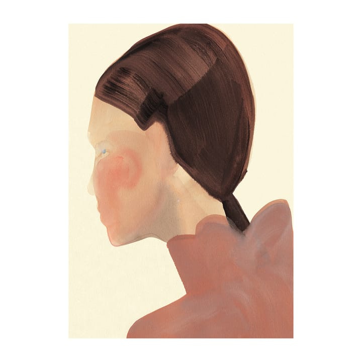 The Ponytail plakat - 30x40 cm - Paper Collective