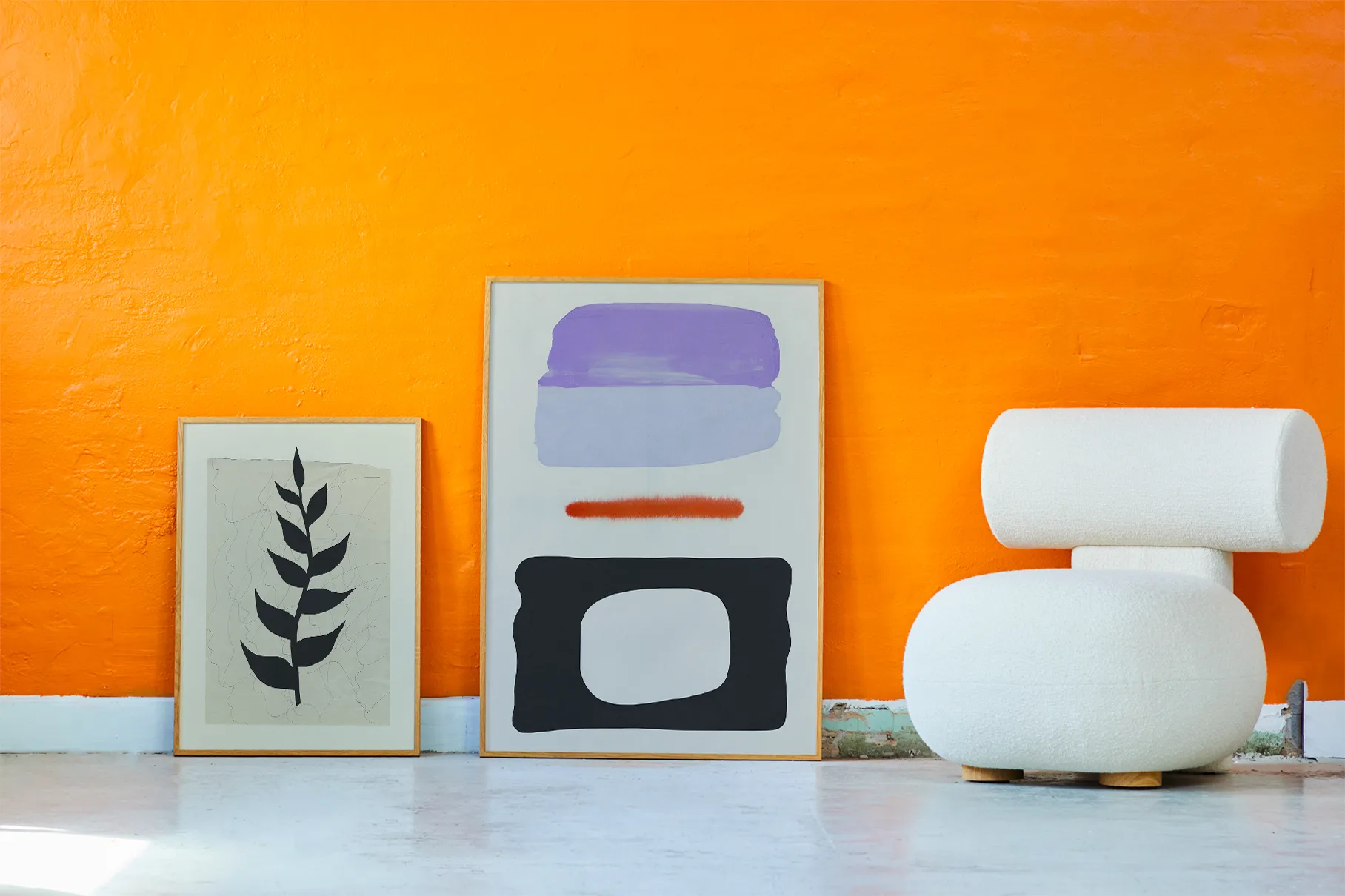 Three Shapes plakat, 30x40 cm Paper Collective