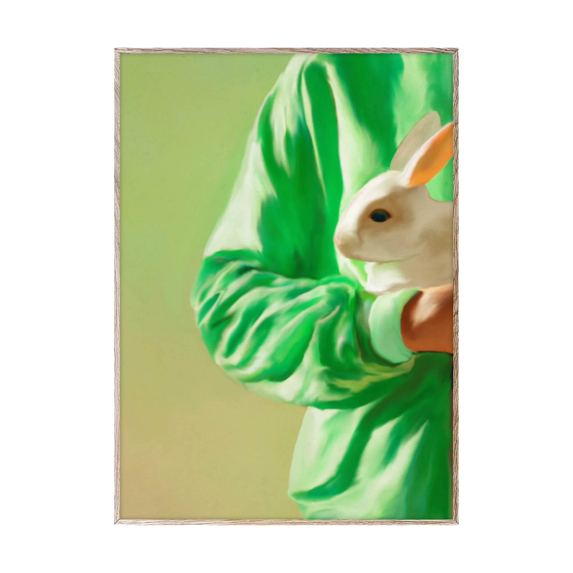 White Rabbit plakat, 50x70 cm Paper Collective