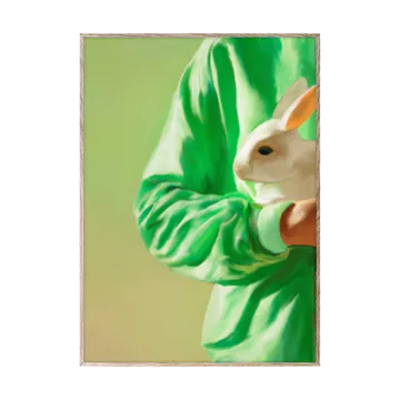 White Rabbit plakat - 50x70 cm - Paper Collective