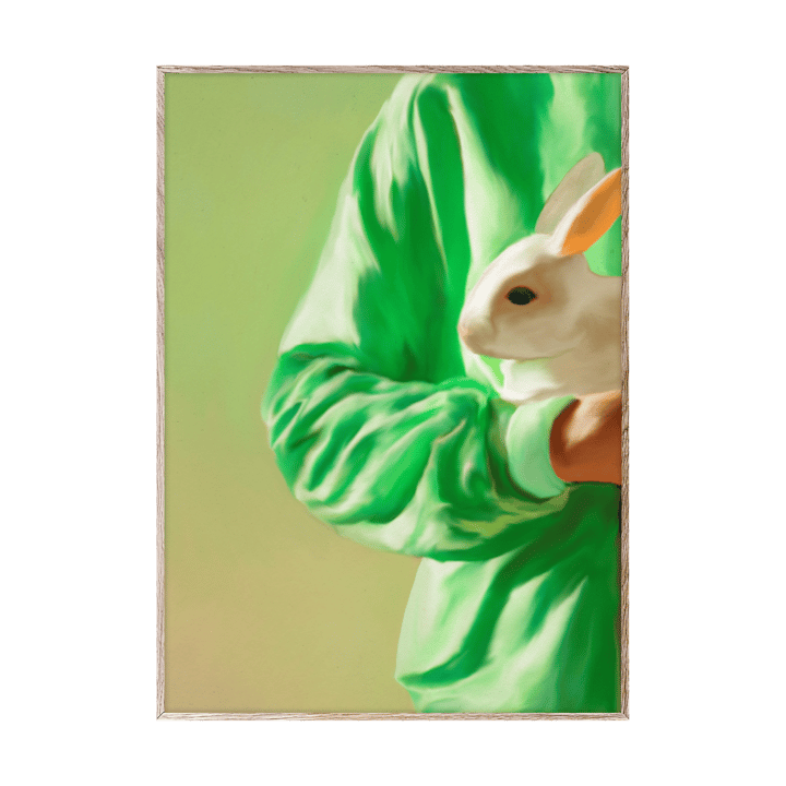 White Rabbit plakat, 50x70 cm Paper Collective