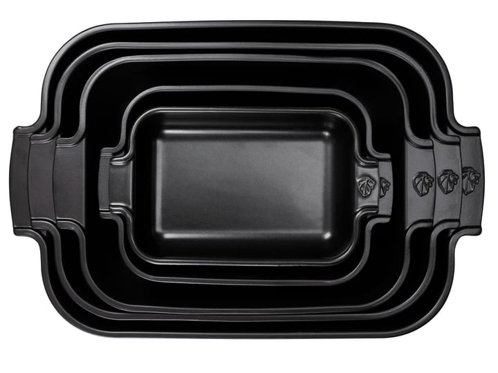 Appolia keramikform 16x25 cm, Satin black Peugeot