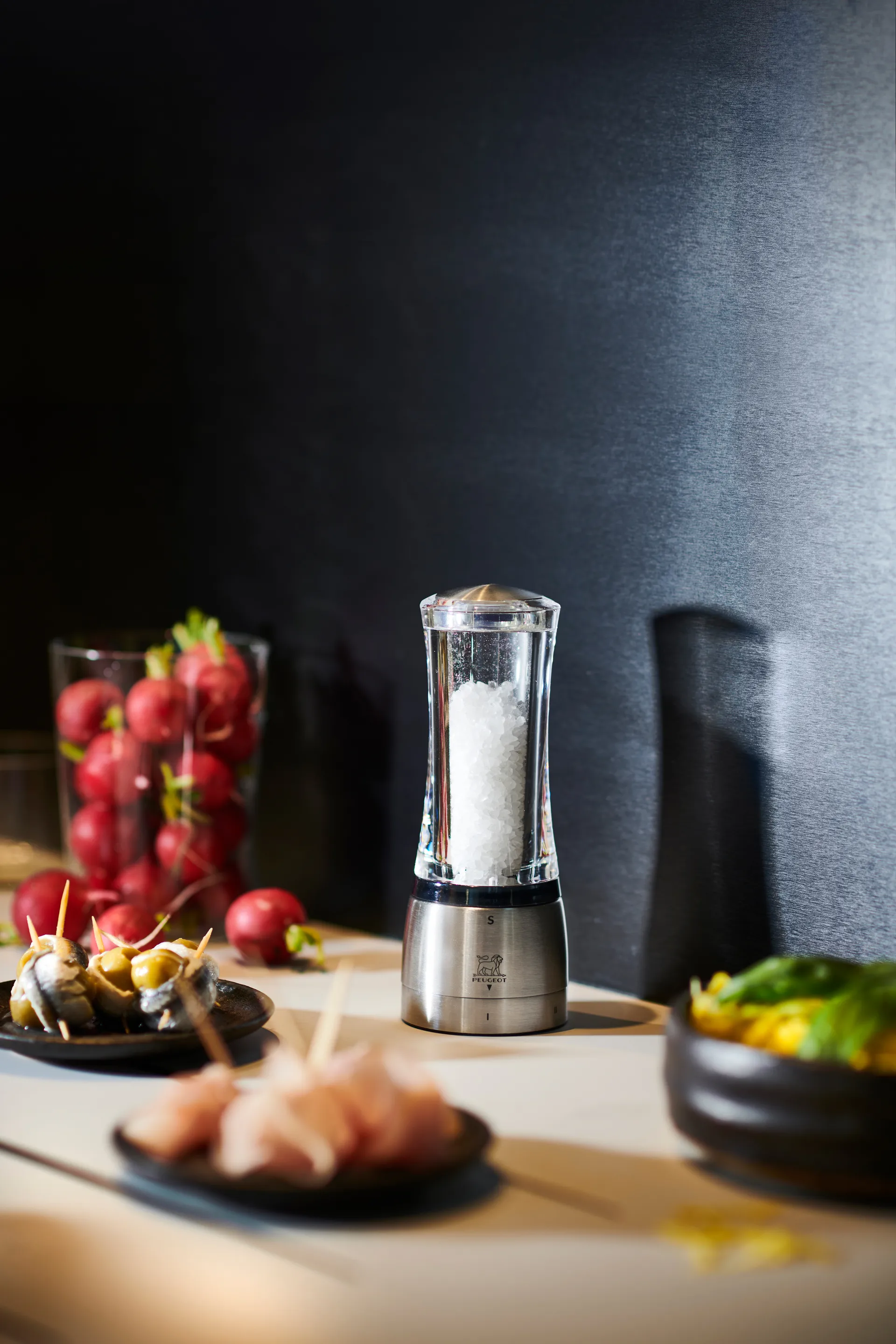 Daman Z saltkværn 16 cm, Black Peugeot