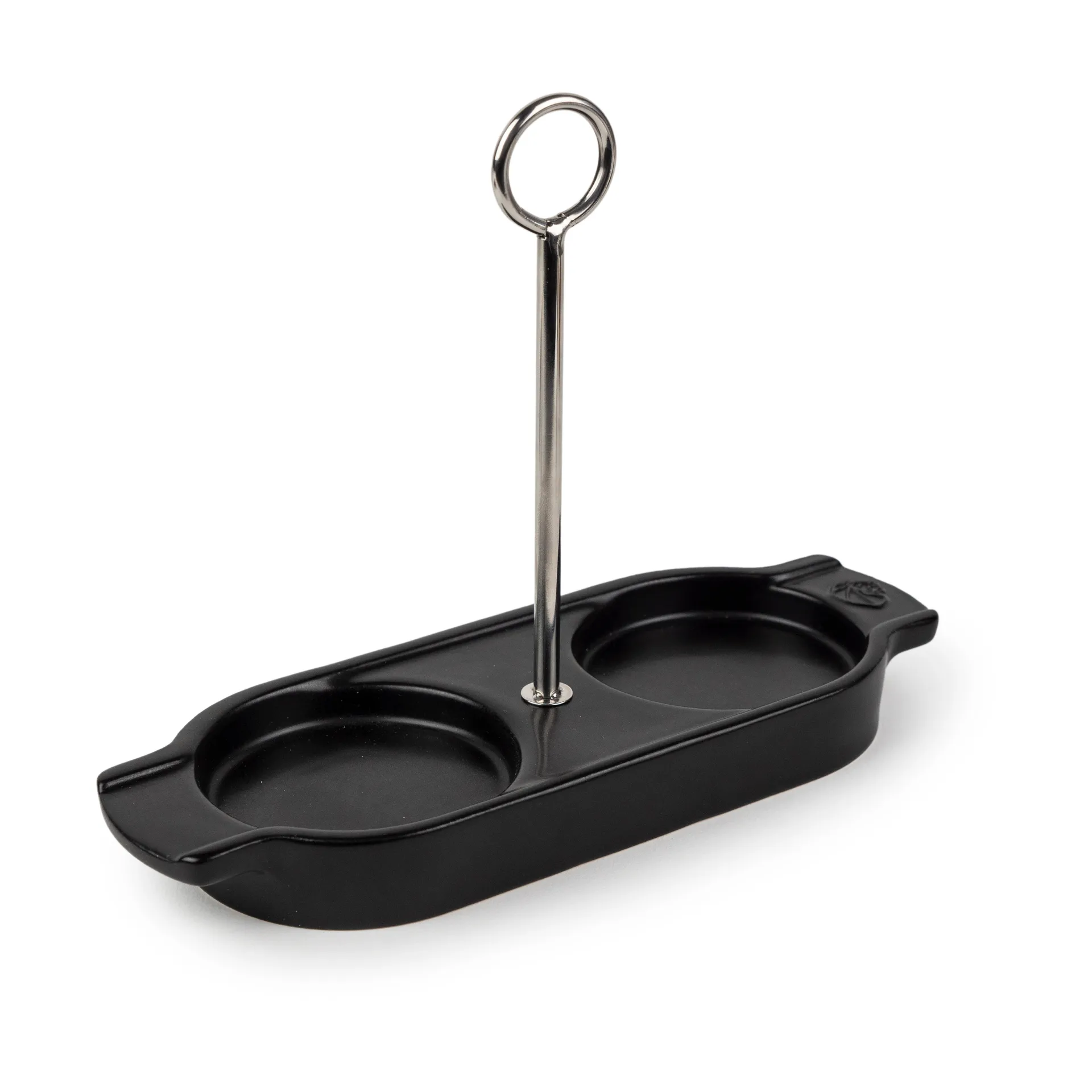 Linea kværnholder med håndtag, Satin black Peugeot