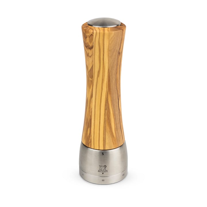 Madras Z saltkværn 21 cm - Olive wood-stainless steel - Peugeot