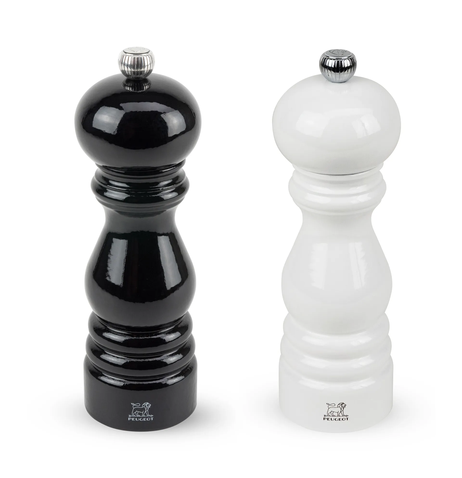 Paris salt & peber duo 18 cm, Sort-hvid Peugeot