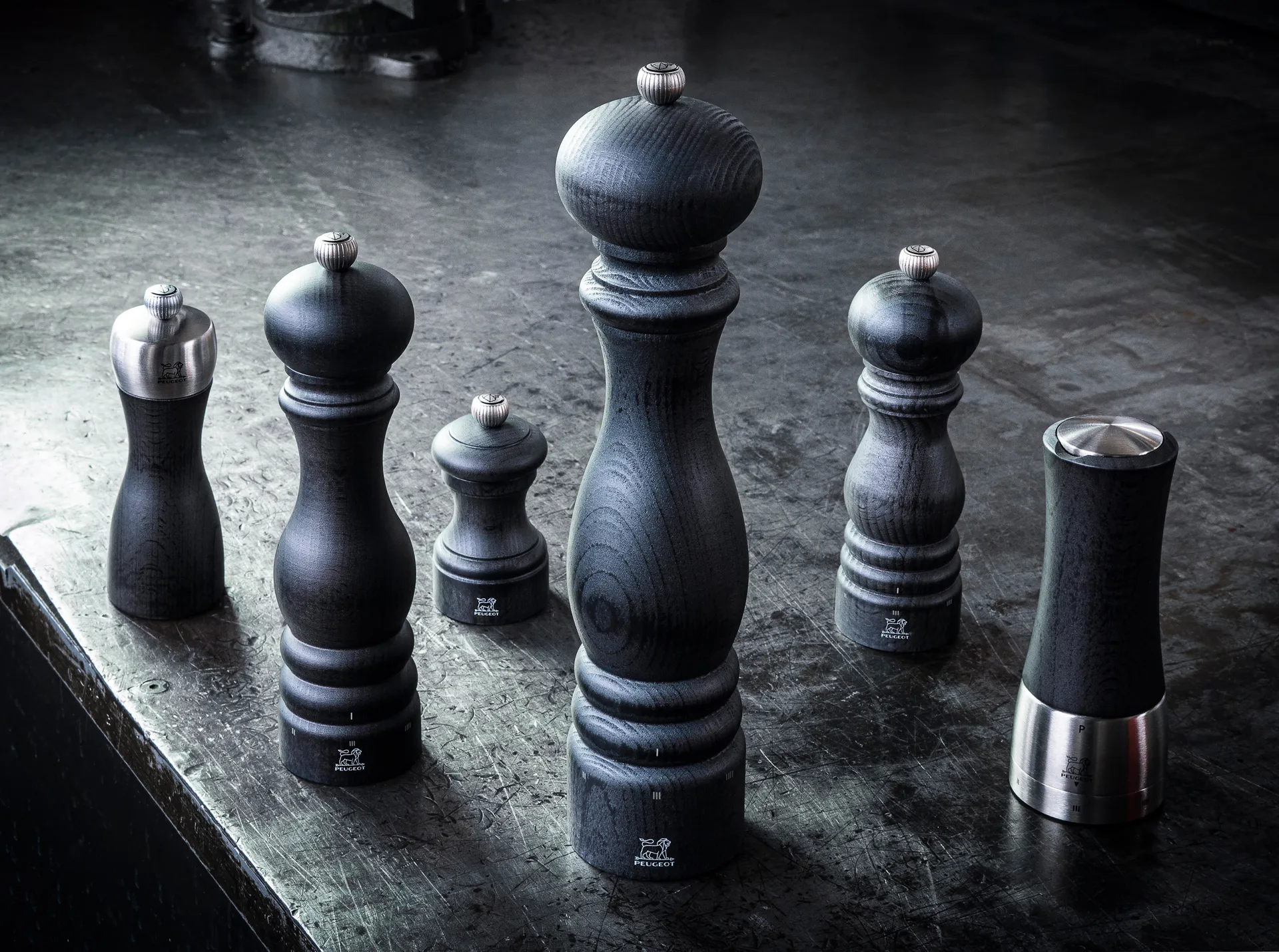 Paris u'Select Z saltkværn 18 cm, Graphite Peugeot