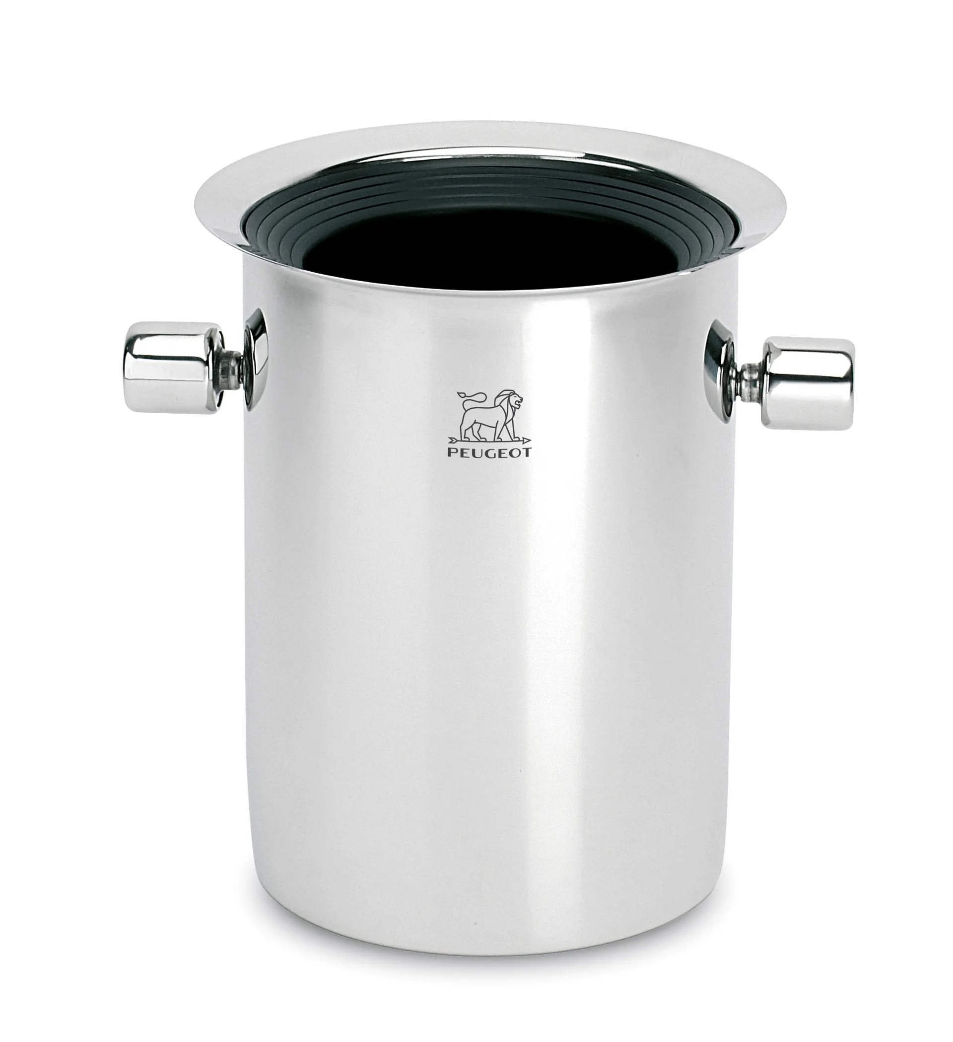Peugeot champagnekøler med kølesystem, Sort Peugeot