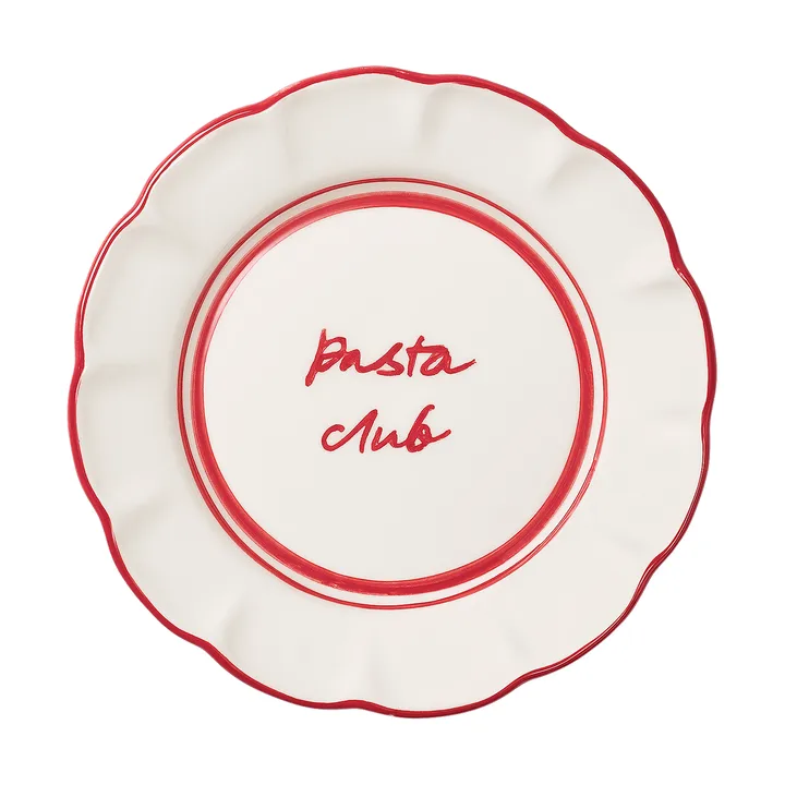 Bistro salattallerken - Red, 21,5 cm - Pick a Poppy