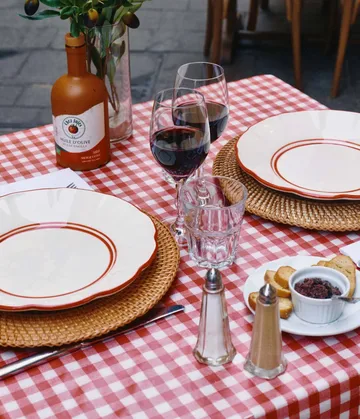Bistro tallerken - Red, 28 cm - Pick a Poppy