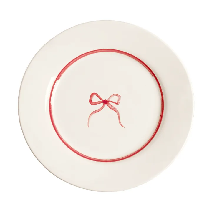Bow salatskål - Dark Pink, 22 cm - Pick a Poppy