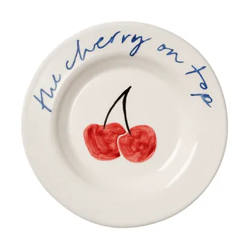 Cherry tapastallerken - Rød, 15 cm - Pick a Poppy