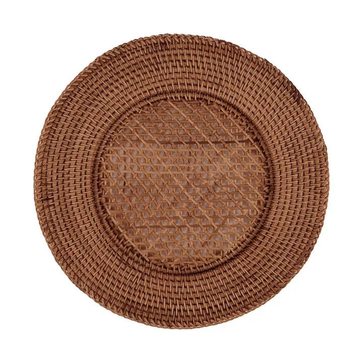 Classic Rattan bordskåner - Dark Brown, 33 cm - Pick a Poppy