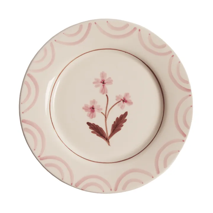 Cottage Flower tallerken - Light Pink, 28 cm - Pick a Poppy