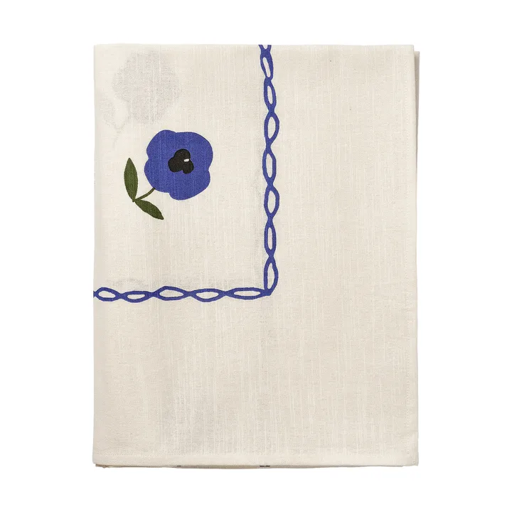 Madelen Möllard Pansy dug - Blue 250x150 cm - Pick a Poppy