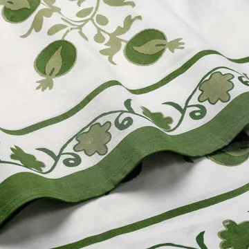 Suzani dug - Green, 250x150 cm - Pick a Poppy