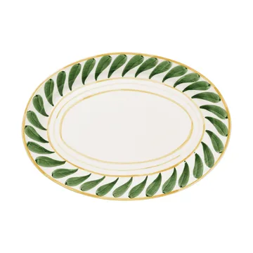 Swirl serveringsfad - Green, 32 cm - Pick a Poppy
