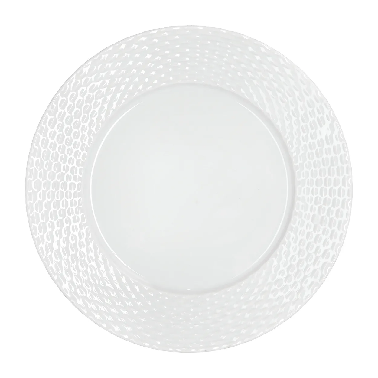 Pillivuyt Basket dyb tallerken Ø22 cm Hvid