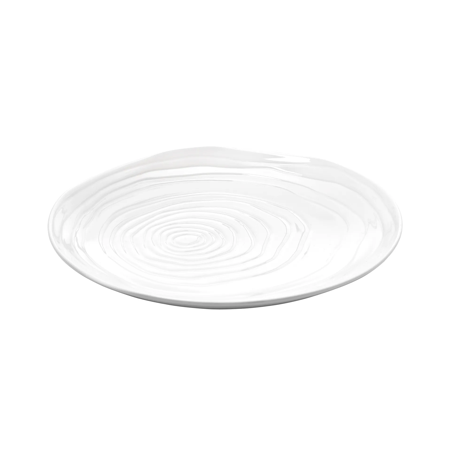 Boulogne asiet 21 cm, Hvid Pillivuyt