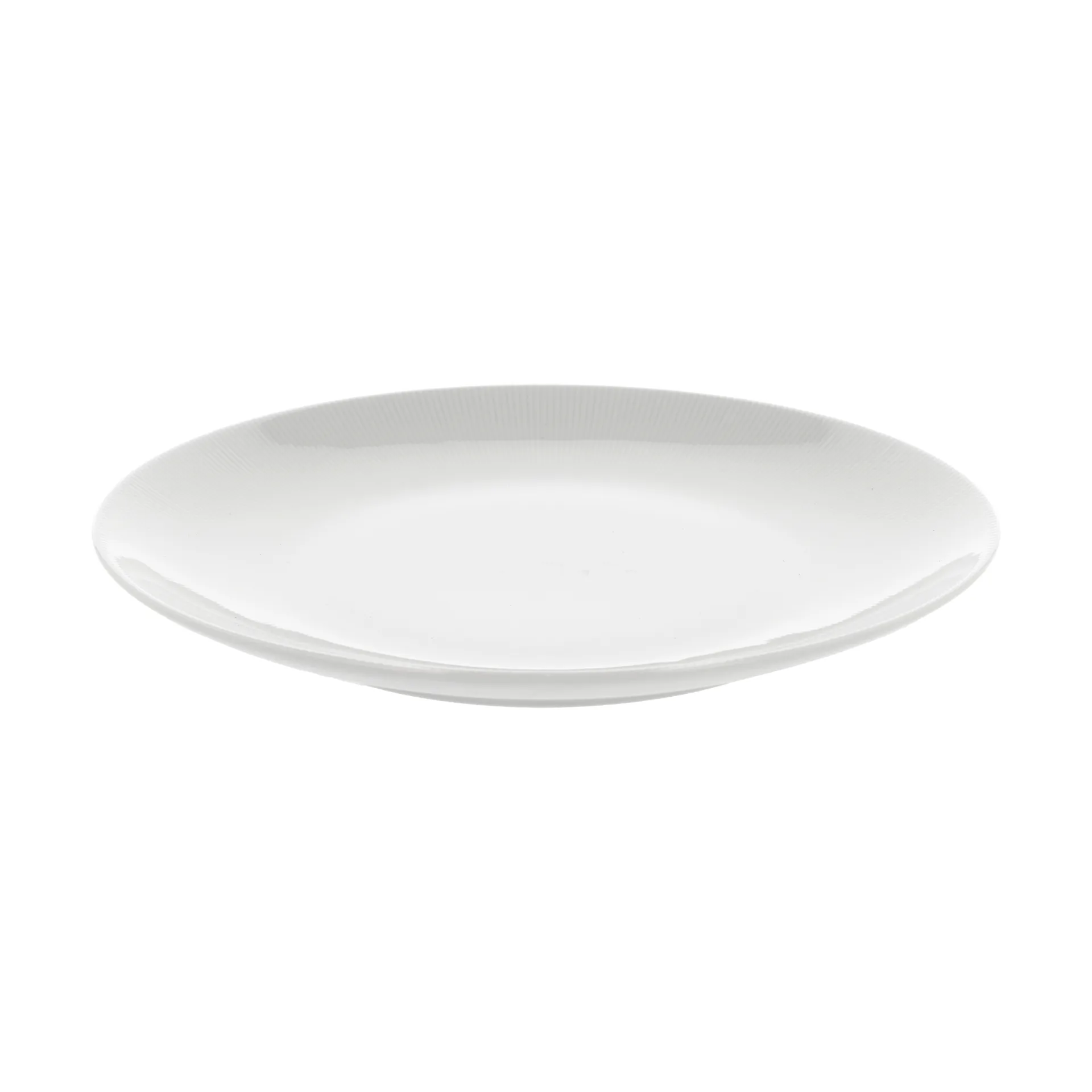 Eventail flat tallerken Ø28 cm, Hvid Pillivuyt