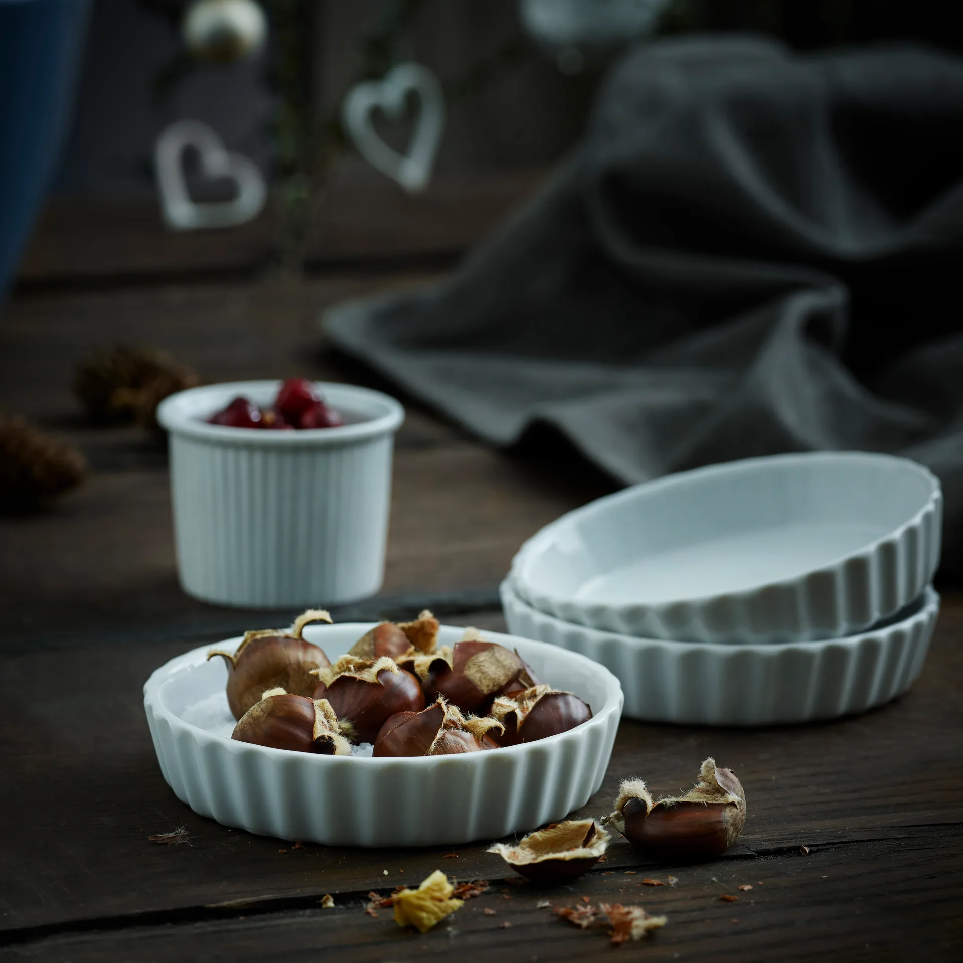 Pillivuyt tærteform, rund, hvid, Ø 11 cm Pillivuyt