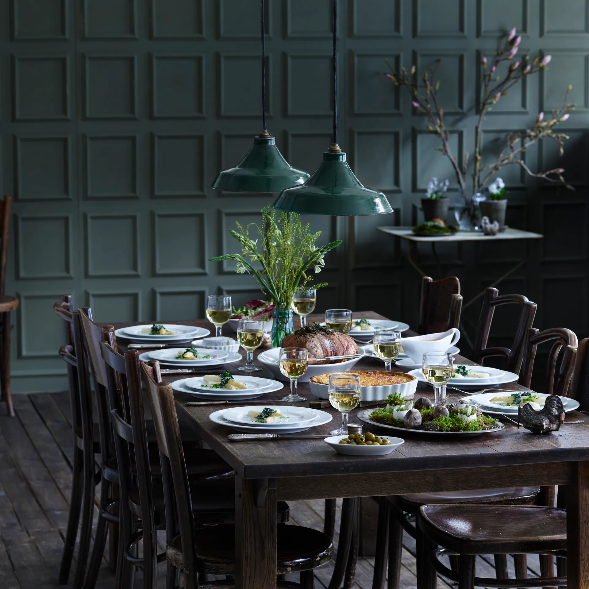 Pillivuyt tærteform, rund, hvid, Ø 29 cm Pillivuyt