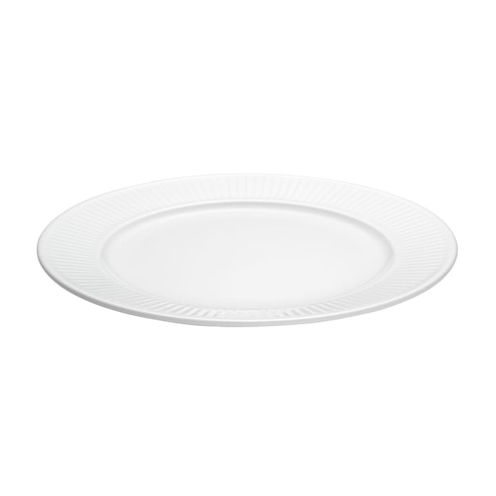 Plissé tallerken �Ø 22 cm - Hvid - Pillivuyt
