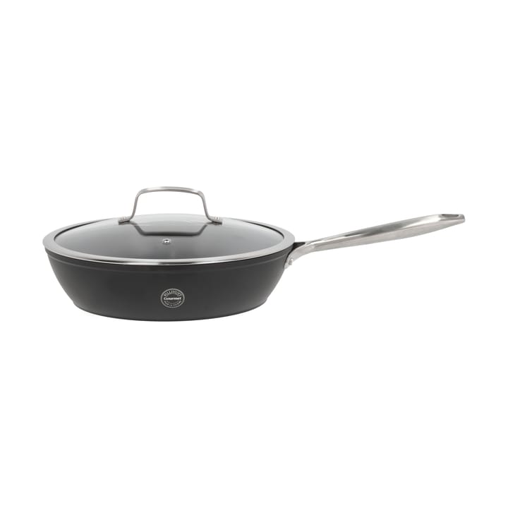 Travo sauterpande keramisk non-stick 28 cm, Sort-aluminium Pillivuyt