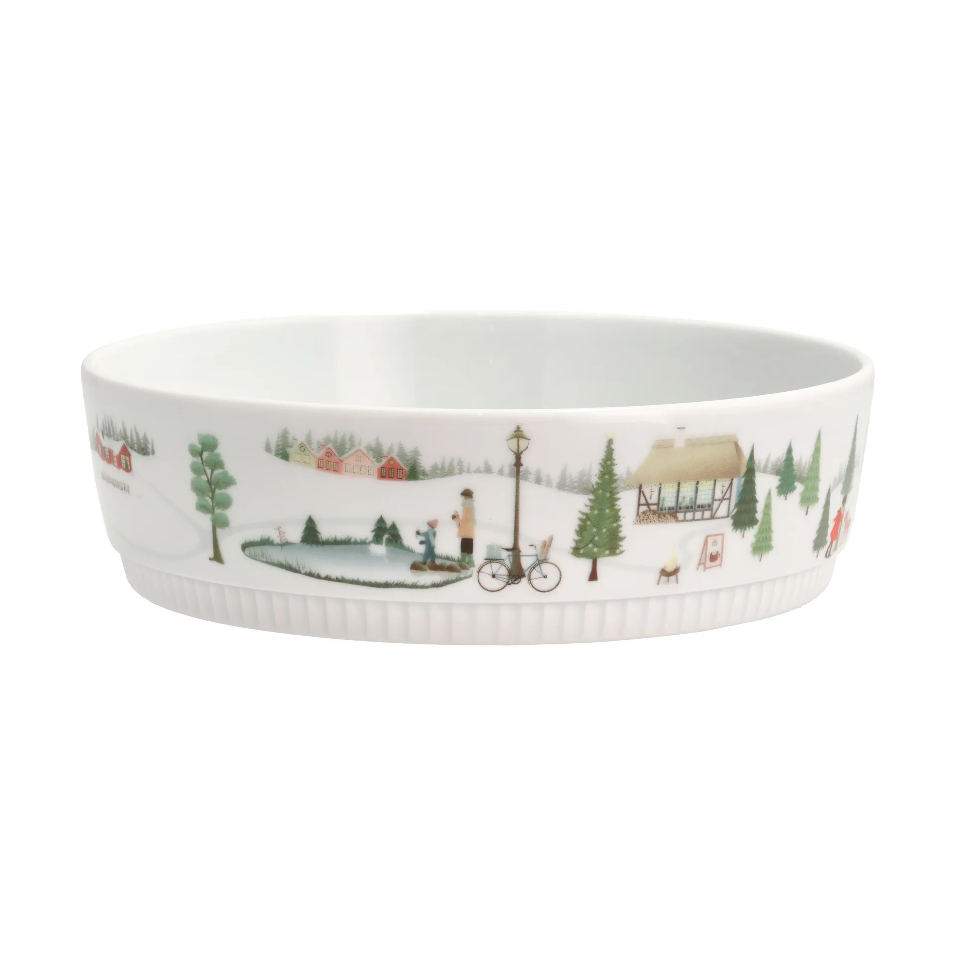 Vinter skål 1,2 L, Hvid Pillivuyt