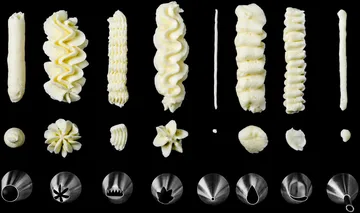 Plate-it sprøjtepose - Stativ med tylle, 11 dele - Plate It