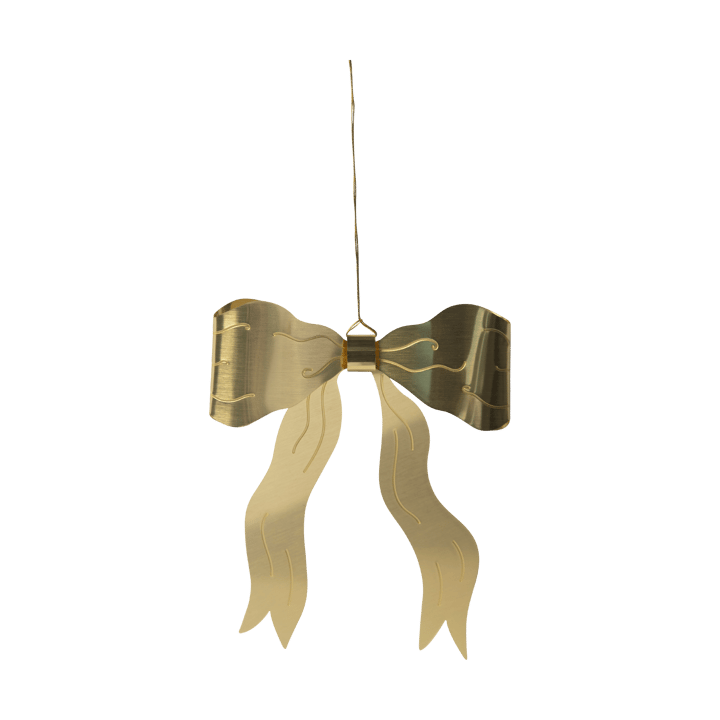 Bow dekorationsophæng - Guld - Pluto Design