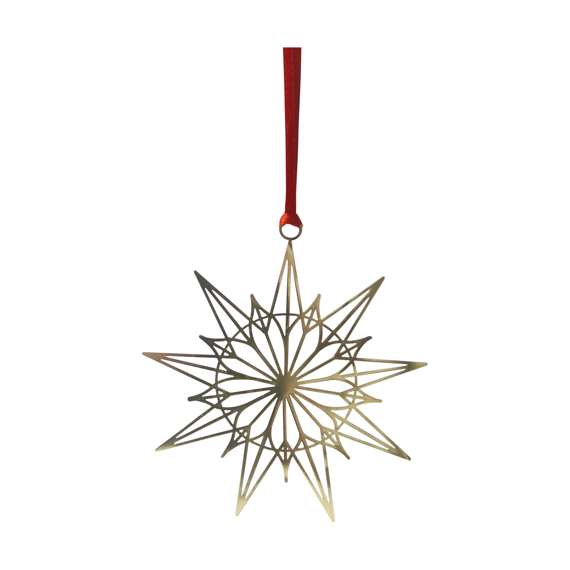 Christmas stjerne dekorationhæng, Guld Pluto Design
