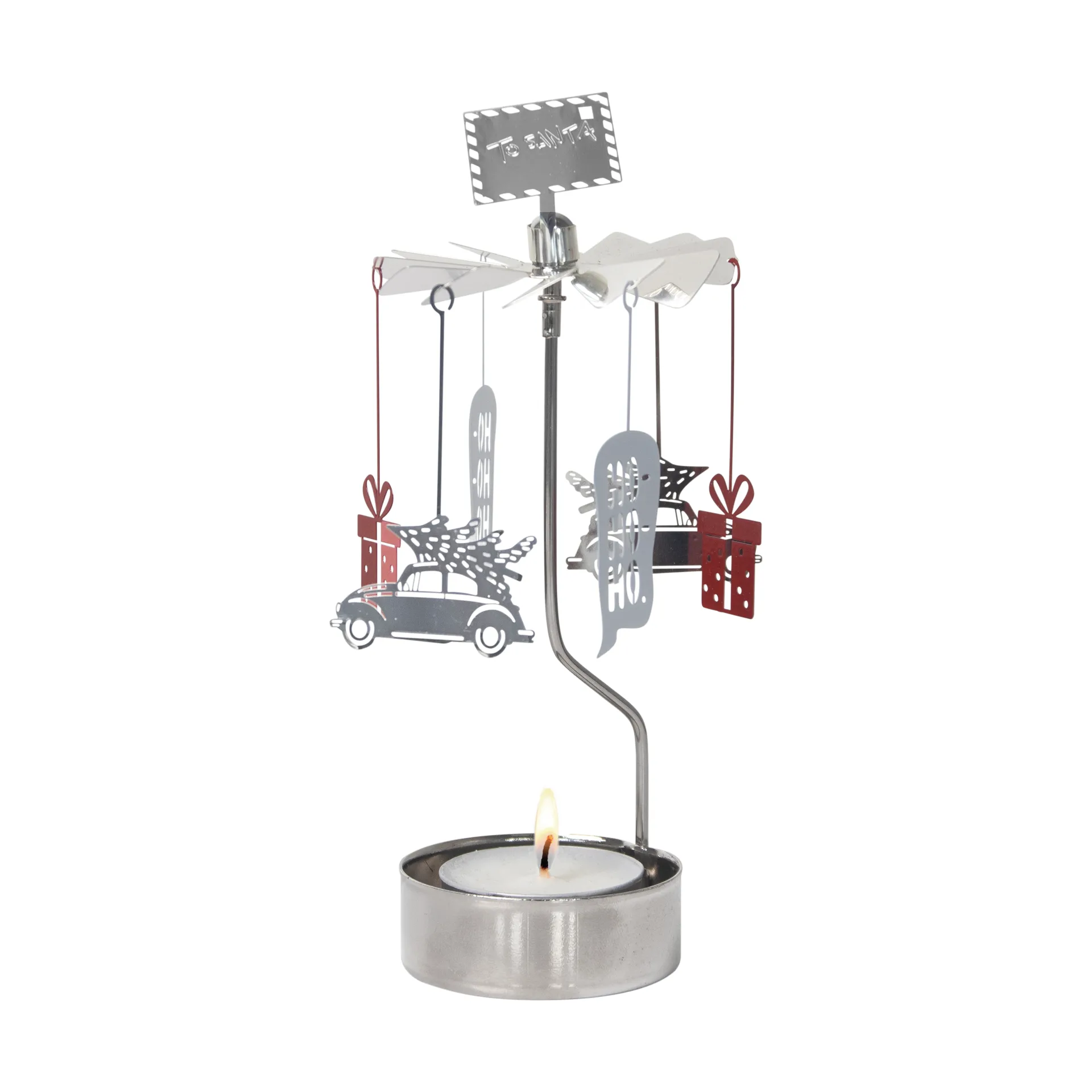 Englespil To Santa, Guld Pluto Design