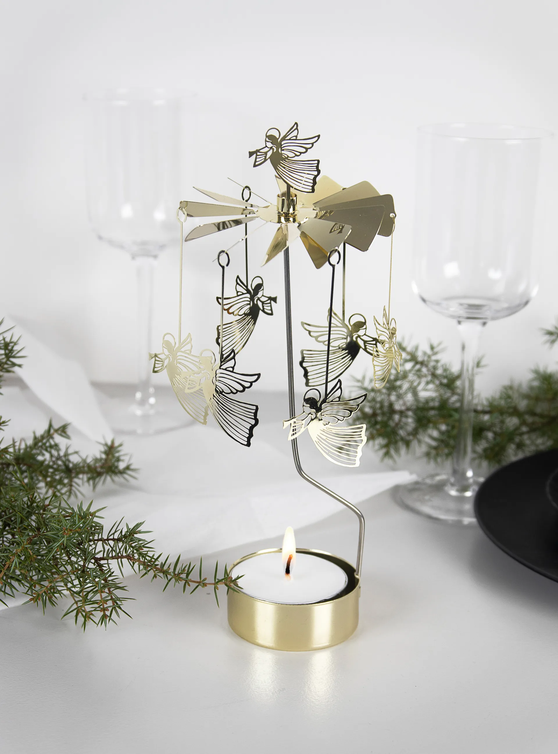 Englespil XL guld, Engle Pluto Design