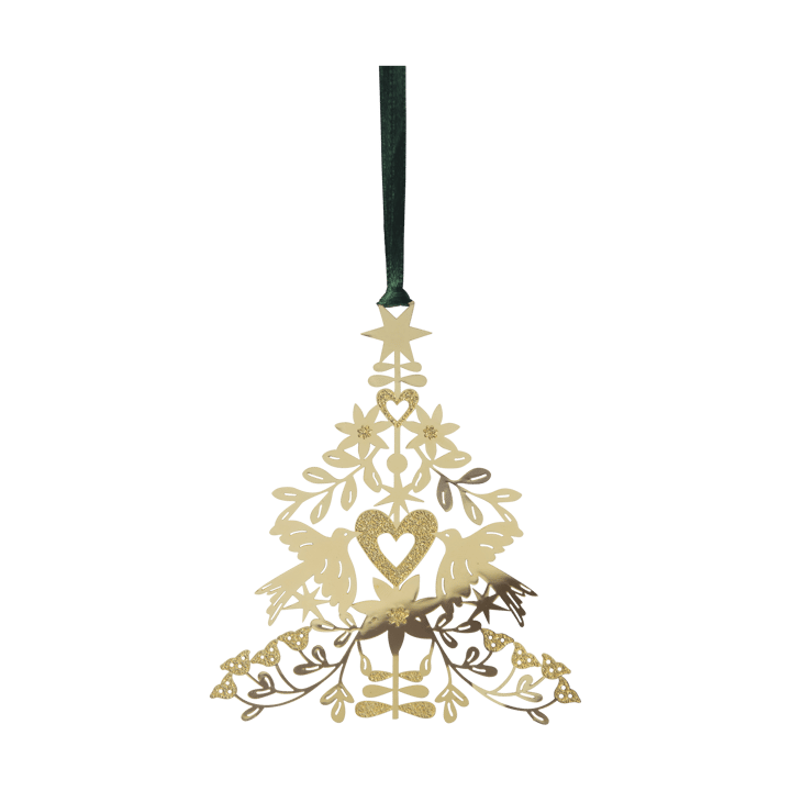 Folk tree dekorationsophæng - Guld - Pluto Design