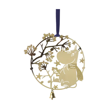 Mumi first snow juleophæng - Guld - Pluto Design