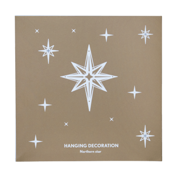 Northern Star L juleophæng - Guld - Pluto Design