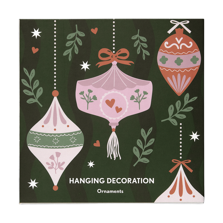 Ornaments juleophæng, Guld Pluto Design