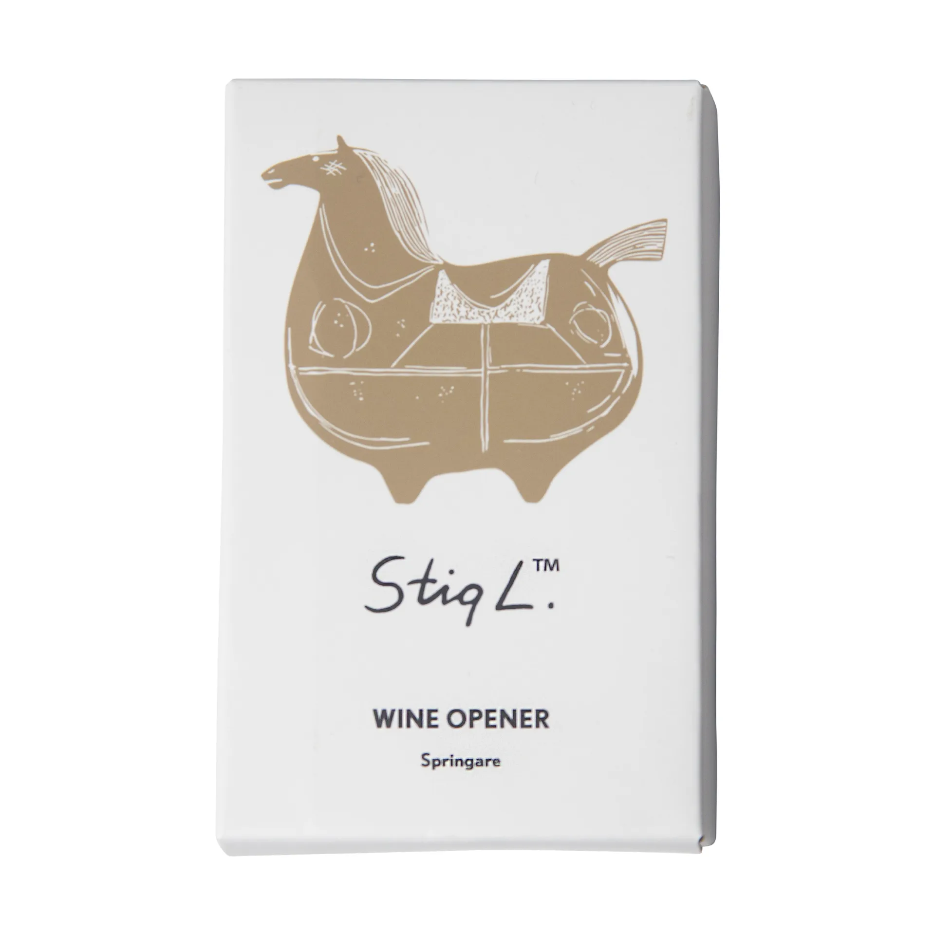 Stig L Springare proptrækker, Guld Pluto Design