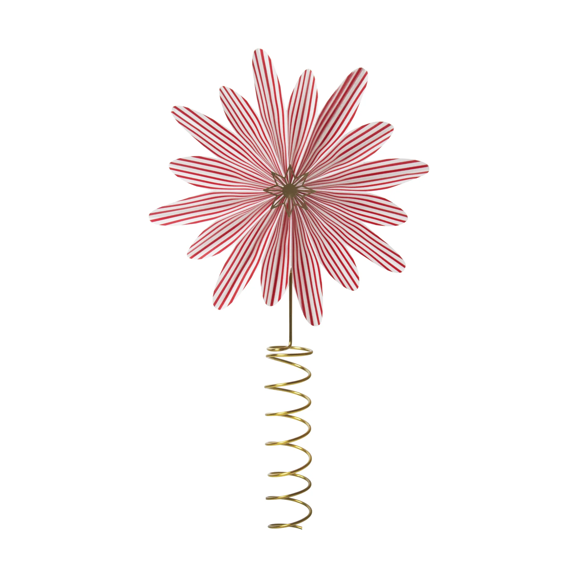 Sukkerstok topstjerne, Rød/Hvid Pluto Design