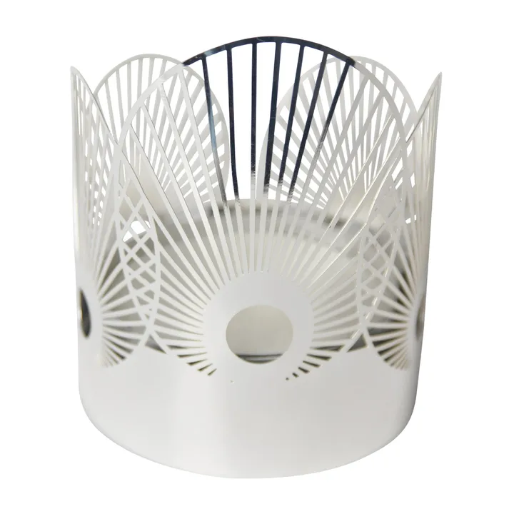 Sun fyrfadsstage mini Ø4,5 cm - Sølv - Pluto Design
